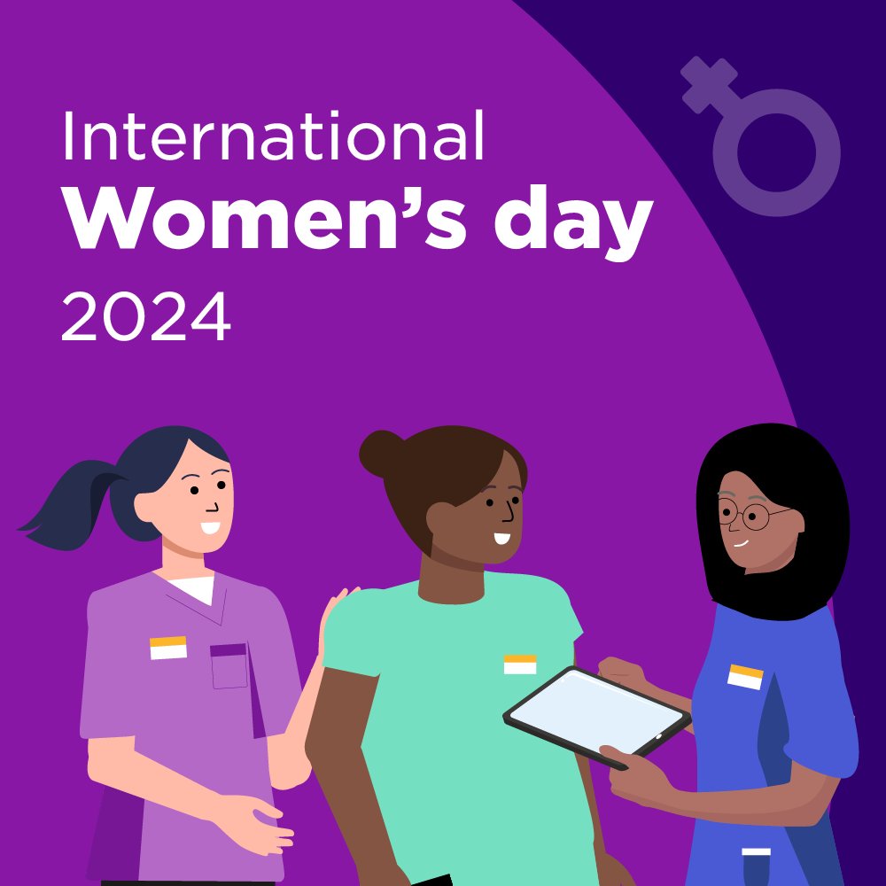 We want to celebrate the 719,318 women on our register on #InternationalWomensDay 💪 Thank you for everything you do to provide good care for people across the UK 💙