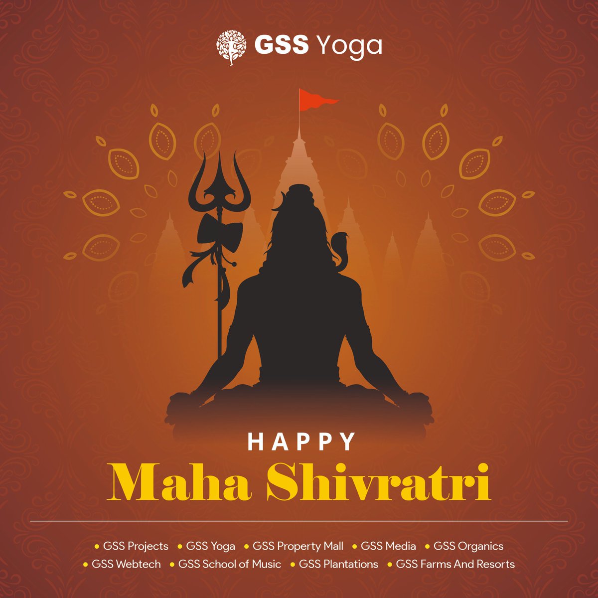 GSS_Yoga's tweet photo. May this Mahashivratri bring you the strength to overcome all obstacles and transform your dreams into reality.

#Mahashivratri #gssyoga https://t.co/u4ev06k2vS