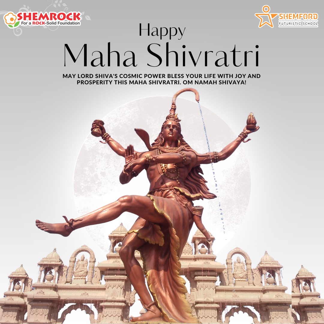 shemrock's tweet photo. Have a blessed and auspicious Maha Shivratri from all of us at SHEMROCK and SHEMFORD Group of Schools.🙏🏻

#shivratri #shemrockschool #shivratri2024 #mahashivratri2024 https://t.co/rshpbVvAbp