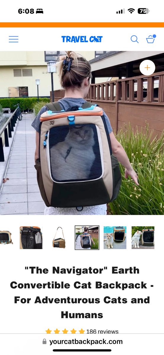 The Navigator Convertible Cat Backpack - For Adventurous Cats and Hu