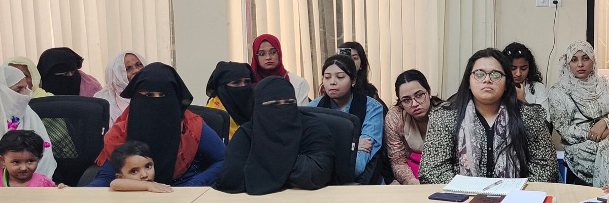 ERodDev's tweet photo. Celebrating #IWD2024:  Inside the camps, Asian Uni 4 #Women (AUW) #Rohingya  graduate exchanges w/her community abt her #research on why #EducationMatters 4 men&amp;women: #Traditions from the past can help #Rohingya move forward to a brighter tomorrow "together through #education". https://t.co/vks9J4M8EI