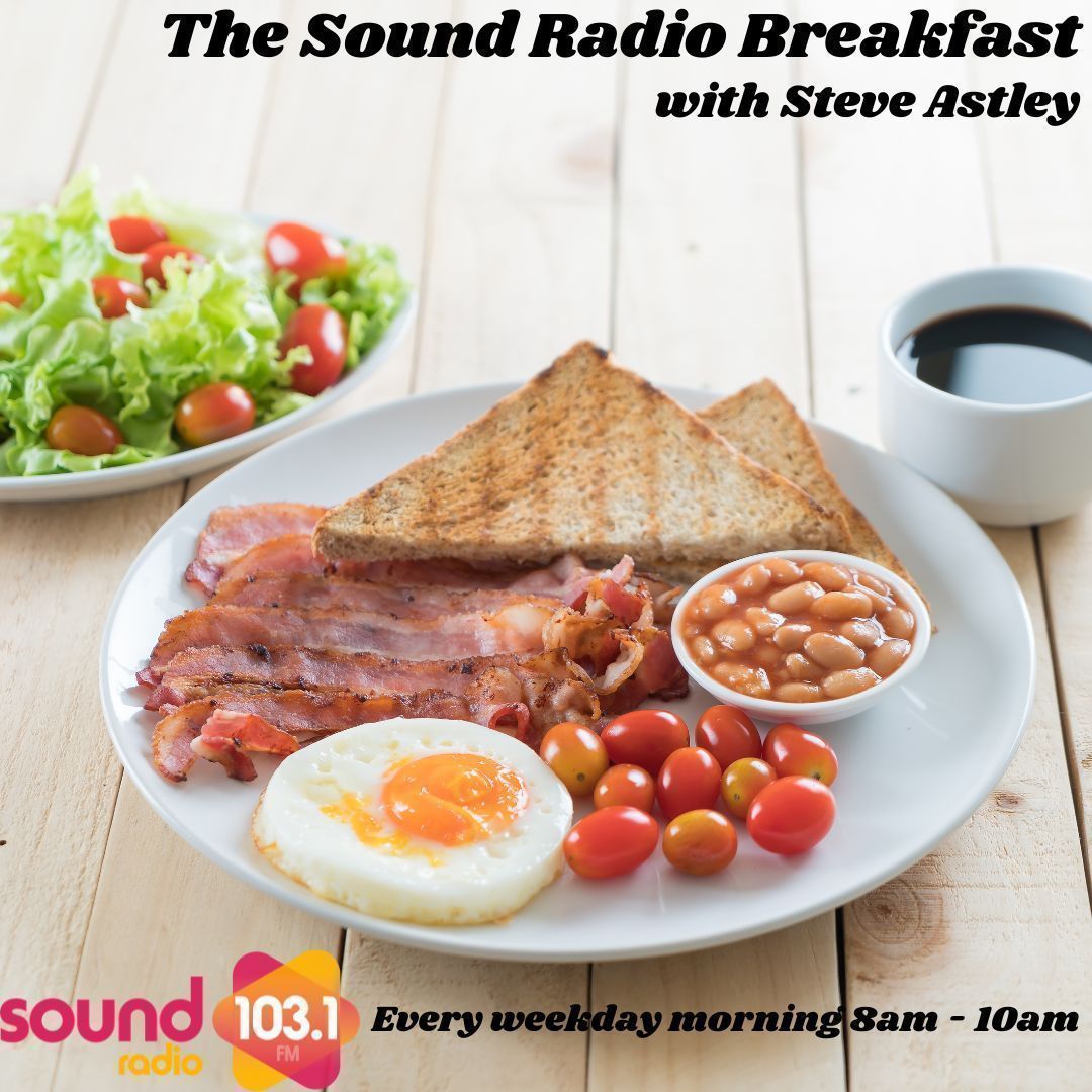 Get your day started with Steve Astley and the Sound Radio Breakfast - Great music, chat and fun...the perfect way to start your day 103.1FM - Online buff.ly/2AiWI4g - Smartspeaker