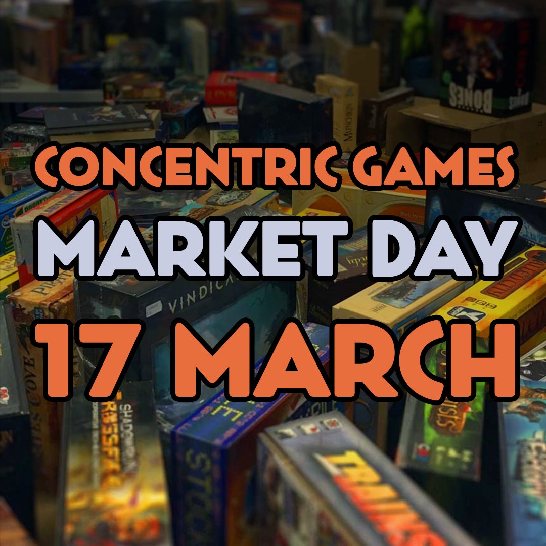 ConCentricGames's tweet photo. To celebrate the return of the ConCentric Games convention later this year, we are holding a Market Day! Join us at the Thebarton Community Centre on 17 March. Register a table to sell your wares at the link below.

https://t.co/6GNMQ9QCJq

#boardGames #ttrpgs #Adelaide https://t.co/bnrErpRBBP