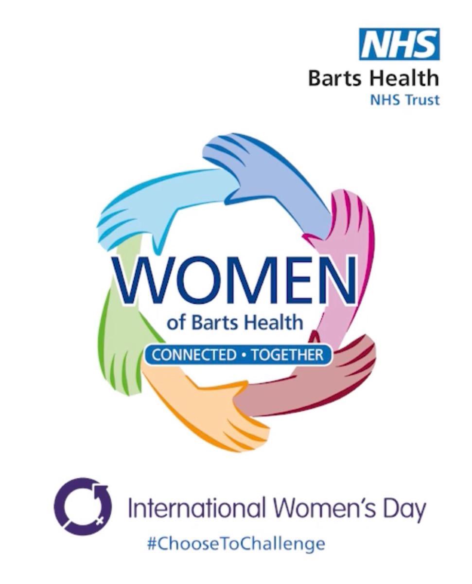 Happy International Women’s Day to all the amazing women across @NHSBartsHealth & the NHS. 🌟 #ChooseToChallenge