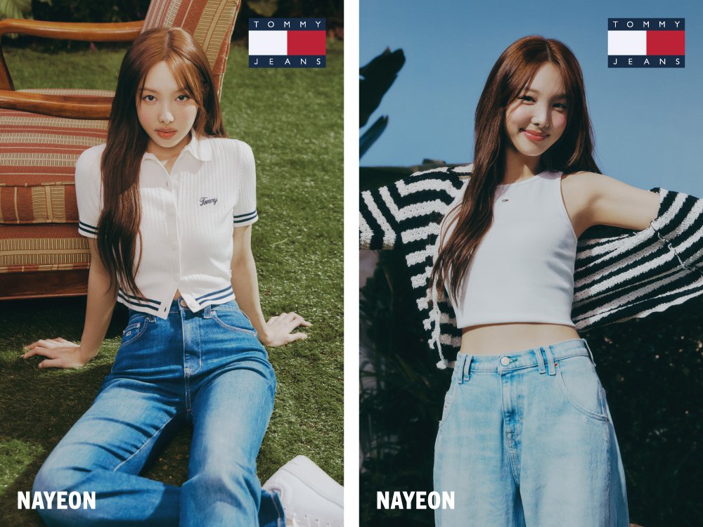  COLLECTION トミー　デニムフラッグバンドゥ　TWICE TOMMY COLLECTION トミーデニムフラッグバンドゥTWICE