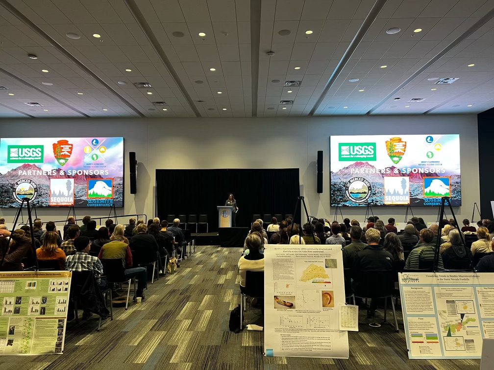 The 2024 Sierra Nevada Science Symposium, hosted this week at @UCMerced, was a resounding success! Two days, 200+ attendees, 61 talks, 47 posters, a deeply inspiring co-stewardship panel with tribal representatives, and Science for Management. More info: tinyurl.com/58fyuh4j
