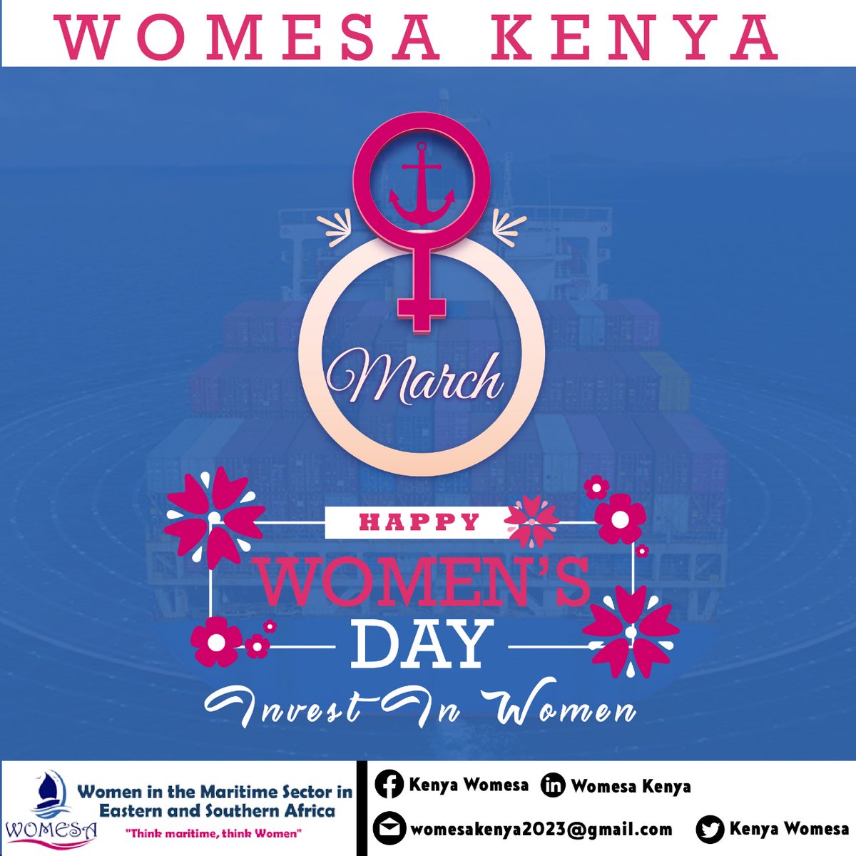KenyaWomesa's tweet photo. Kenya Womesa wishes all women a Happy Women's Day 🎉 https://t.co/ODatYEGmoY