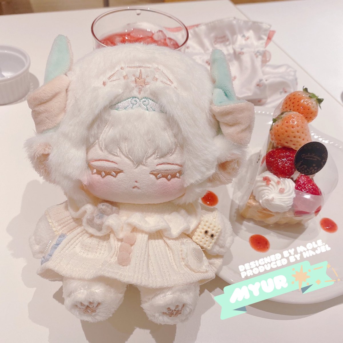 無属性ぬいぐるみ「Myurミュール」💫 10㎝、20cmともに夏のドール