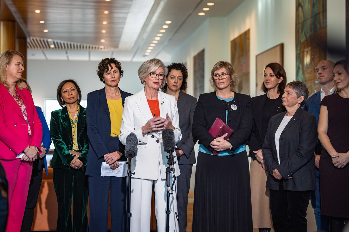 DavidPocock's tweet photo. There are many things to celebrate this international women's day, not least getting to serve in a parliament that has so many stand-out women, especially on the crossbench, leading change. https://t.co/SToWAZN6dM