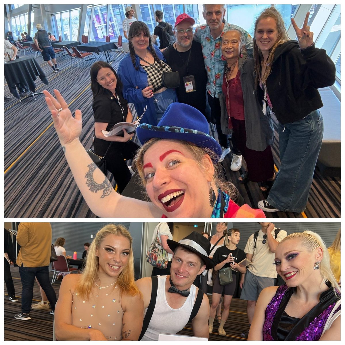 Honey Pot “Hives” are a great way for artists and presenters to meet up. <a href="/DarrenLeeCole1/">Darren Lee Cole</a>  always finds new people and new acts through this super program #adlfringe FringeEncore2024 Fringe   #ArtsAdvocacy #HFF24 @Hollywoodringe <a href="/worldfringe/">World Fringe</a> <a href="/sohoplayhouse/">SoHo Playhouse</a>