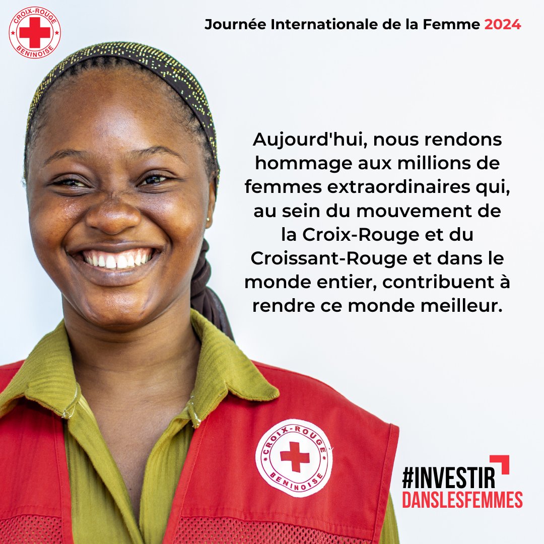 En cette #JourneeDesDroitsDesFemmes , nous célébrons la force, la résilience et les innombrables contributions des femmes qui inspirent e guident notre organisation chaque jour. Votre contribution fait toute la différence #InvestInWomen #InternationalWomenDay