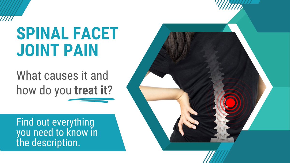 BackRackUK's tweet photo. Are your spinal facet joints causing you pain? Facet joint pain refers to pain that affects a specific type of joints along the spine, called facet joints. To find out how to relieve it, find out everything you need to know here:

https://t.co/WrEiS0YTj0

#backpain #painreleif https://t.co/hTLjykWI7x