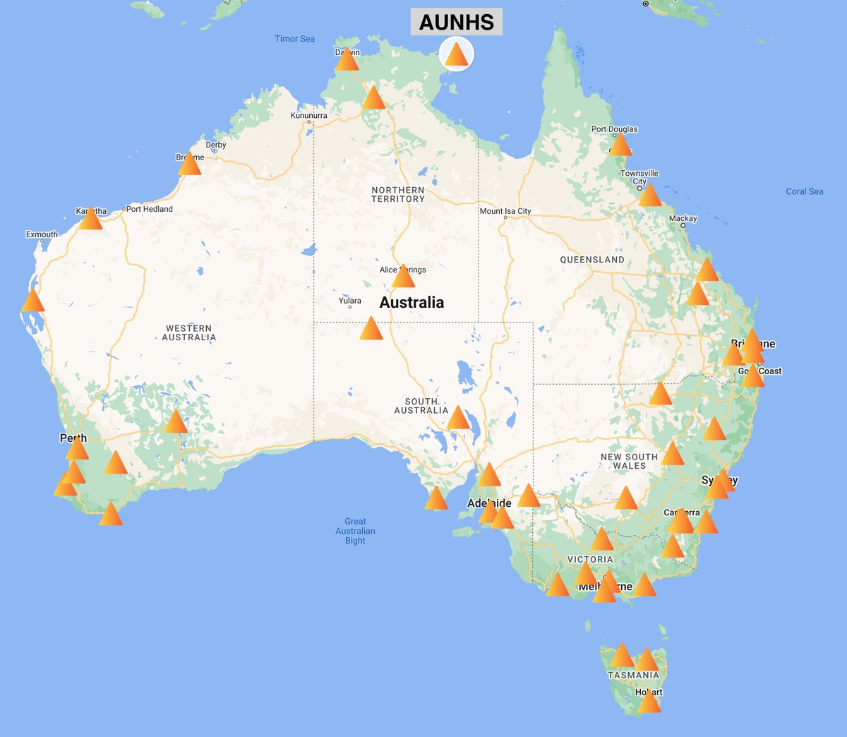 Exciting news! Our site in #Nhulunbuy, AUNHS, is now online 🌟 This station is the northernmost #seismic station on mainland Australia, and its data is accessible through @AusPass . @AuScope