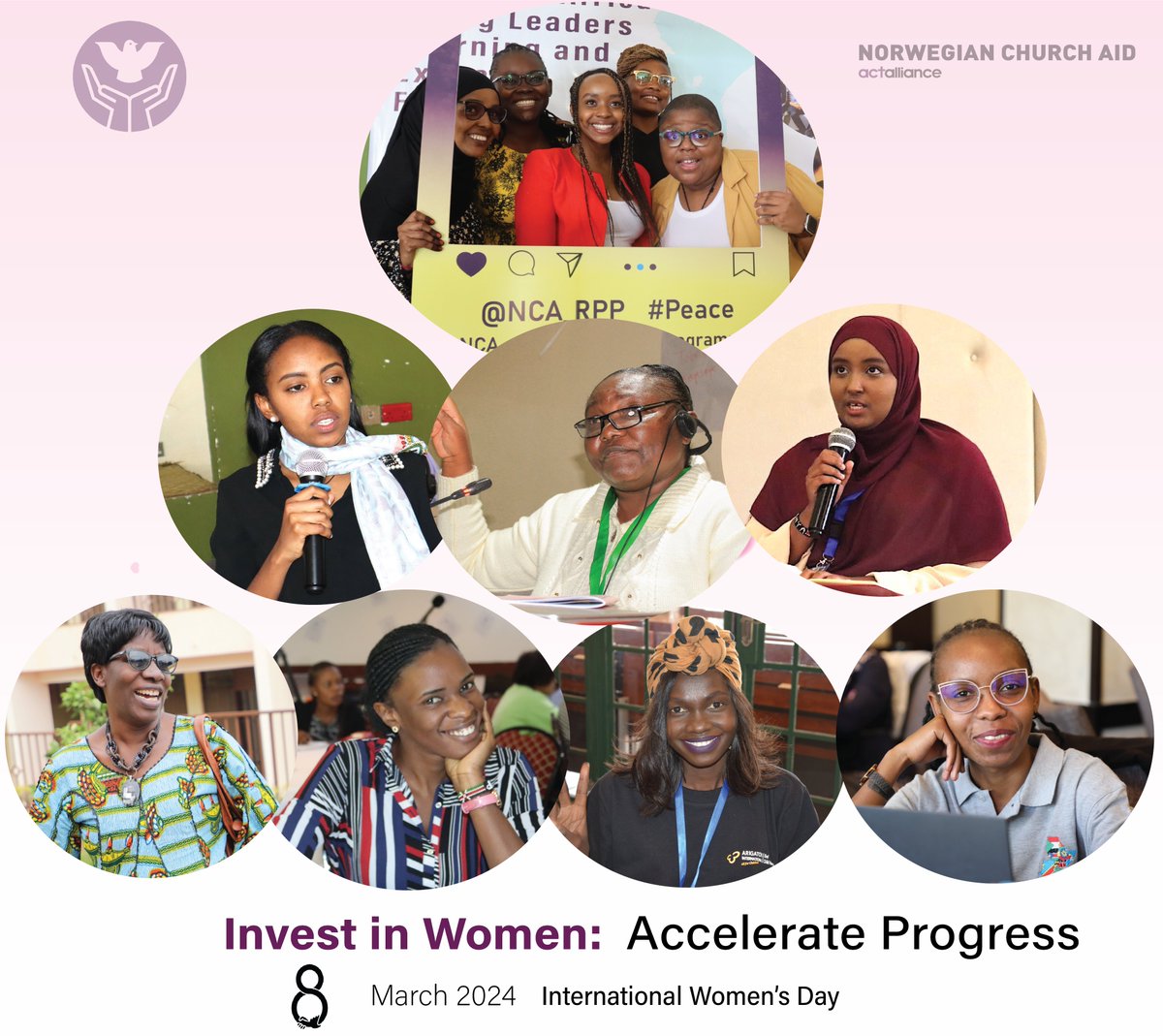 As we celebrate this #InternationalWomensDay , we call for more investment in women for a peaceful and sustainable world. Women within our networks are indeed a testimony of the impact and results that come with investing in women at all levels. Happy #WomensDay