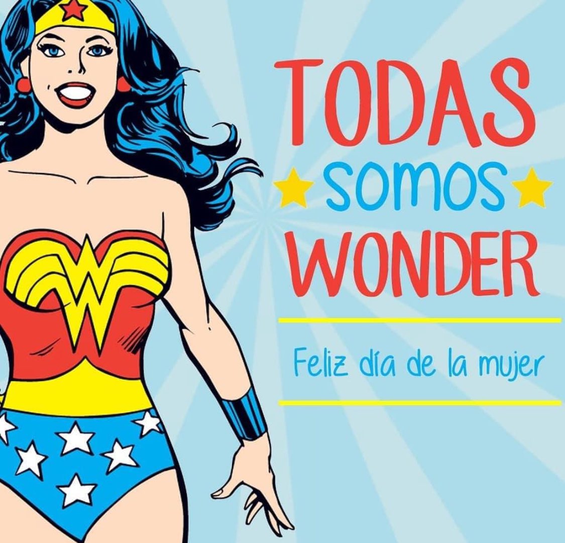 Todas somos súper mujeres!!!Feliz día de la mujer a todos!#8marzo2024