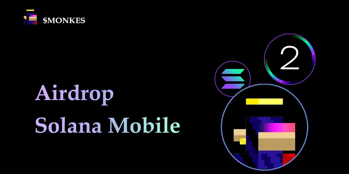 solmonkes's tweet photo. 🚀 Exciting news! $MONKES is gearing up for an airdrop exclusively for @solanamobile users. Stay tuned for this special event and get ready to receive your $MONKES! 🐵📱💥 #AirdropAlert #SolanaMobile #MONKES https://t.co/0a29Qkv2e7