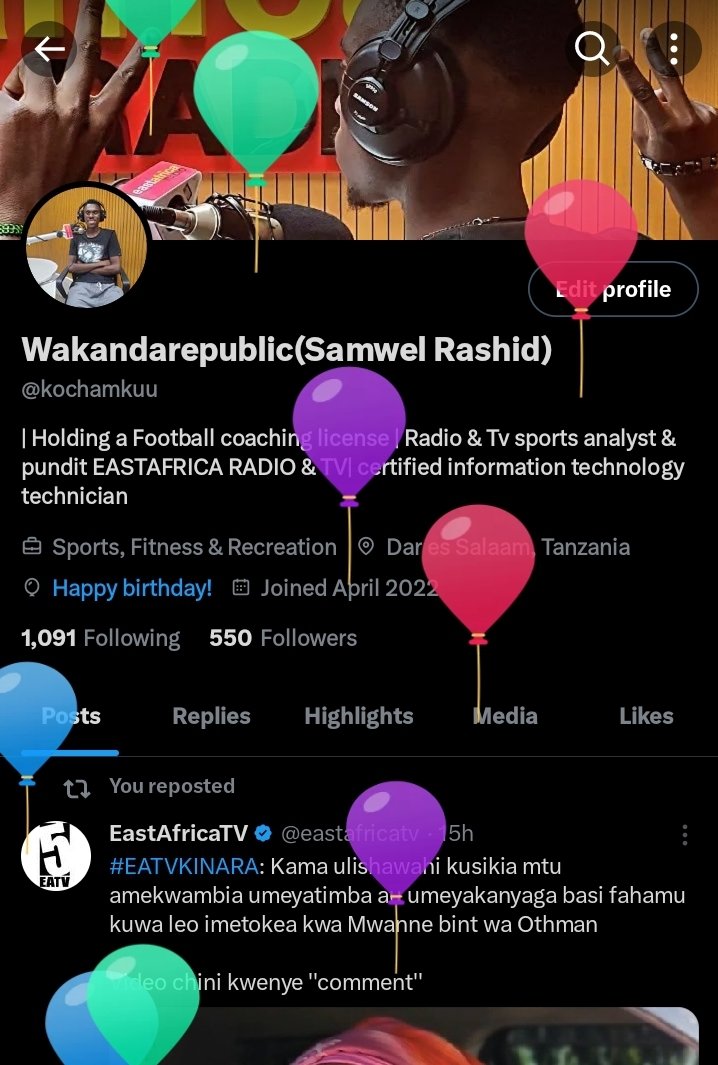 samwel Rashid tweet media