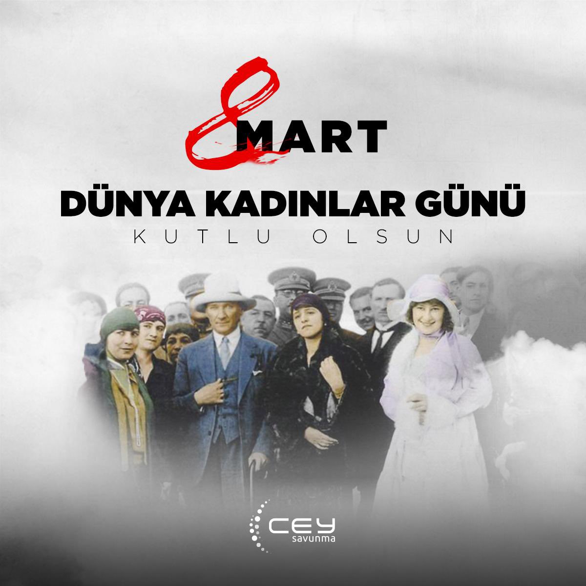 Tam bağımsız savunma sanayimiz için omuz omuza çalışmaktan gurur duyduğumuz kadın çalışanlarımız başta olmak üzere, tüm kadınların 8 Mart Dünya Kadınlar Günü’nü kutluyoruz. 
 
#DünyaKadınlarGünü