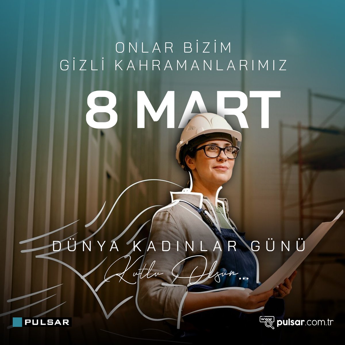 #8mart Dünya Kadınlar Günü kutlu olsun! #pulsarrobotik #kadınlargünü #8martkadınlargünü #8martdünyakadınlargünü