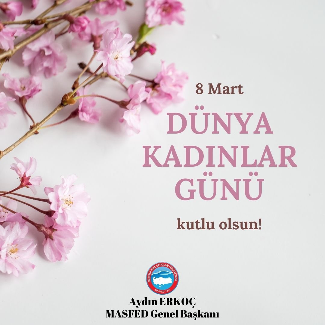 Dünyayı varlıklarıyla, emekleriyle güzelleştiren, topluma yön veren, mücadeleleri ile her zaman örnek olan tüm kadınların 8 Mart Dünya Kadınlar Günü kutlu olsun!