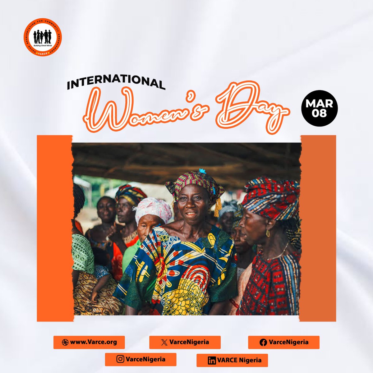 VARCENigeria's tweet photo. Women are the epitome of courage, hope, and life!
We celebrate their strength, grace, and resilience.
Here's to the women who inspire us, challenge us, and make the world a better place.
Happy International Women's Day!
#internationalwomensday
#unis #ecews #vglh #ngo #unicef https://t.co/trosCAfesT