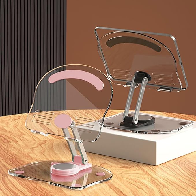 DitCompany's tweet image. Tablet Stand Mobile Phone Holder Arcylic iPad 
Stand Portable Folding Adjustable 
#multifunctions #desktop #stand #transparent 
#material #simple #design #fashion #panel 
#anti #slip #mat #portable #folding #adjustable 
#tablet #stand #mobile #phone #holder #stand