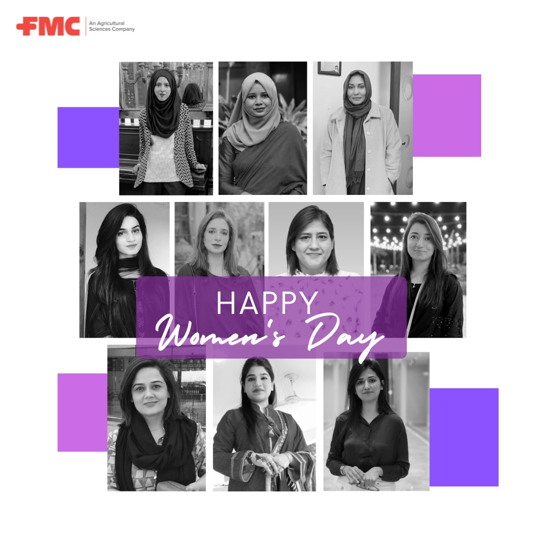fmc_pakistan's tweet photo. Here's to the incredible women who make our company shine! 🌟

Happy International Women's Day from FMC Pakistan. Together, let's celebrate the strength, resilience, and achievements of women around the world.
#WomenAtWork #IWD2024 #EmpowerHer #StrongerTogether https://t.co/2dZYSBhr6h