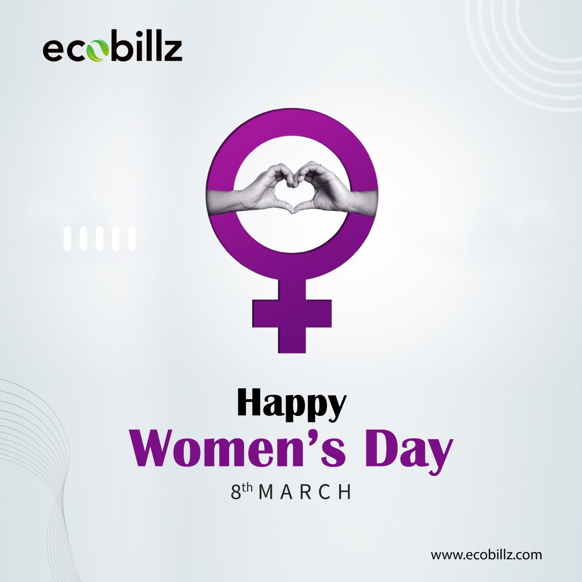Ecobillz Private Limited wishes all the wonderful and beautiful women a very Happy and Special Women's Day!!!! Ameet Patil Nitesh Singh Rathore #women #happywomensday #womenempowerment #automation #digitization #happywomenhappyworld #betterworld