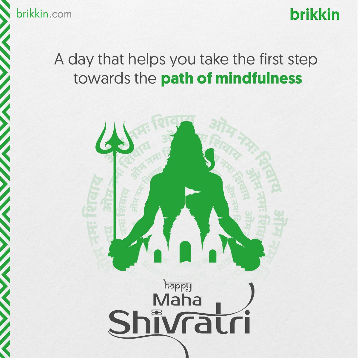 May the divine blessings of Lord Shiva infuse your life with celestial energy, guiding you to a path of peace and prosperity.  

#BrikkinAgent #HappyMahaShivratri #CelestialEnergy #DivineLiving #TranquilityAndLuxury #LordShivaBlessings #RealEstate #Mumbai