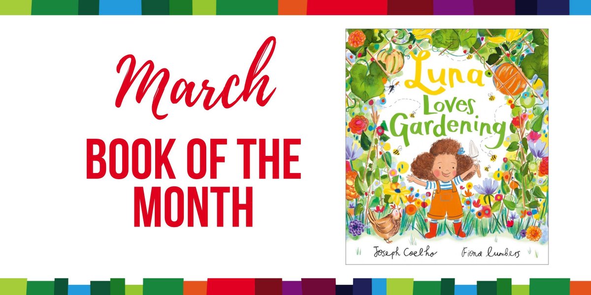 WIN our Book of the Month, Luna Loves Gardening by @JosephACoelho @fionalumbers This sweet and warm-hearted picture book is a beautiful ode to family ties and caring for the world around us. To enter RT, FLW & tell us if you like gardening? UK/IE Ends 10/03 @andersenpress