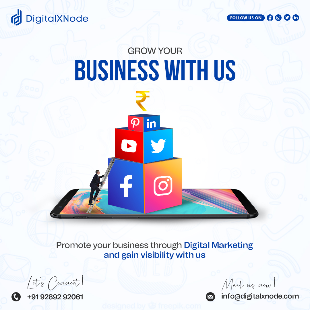 Looking to boost your business through digital marketing strategies? 📈 Let us help you reach a wider audience and increase your online presence! Contact us today for a personalized consultation.
.
.
.
#DigitalMarketing #BusinessGrowth #digitaladvetisement #DigitalXNode 🌟