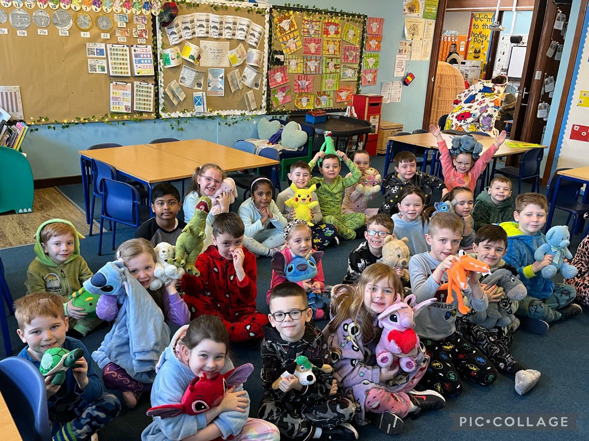 We had a wonderful day celebrating World Book Day! We loved wearing our PJ’s, sharing our favourite books and snuggling our special cuddly toys 🧸📚#WorldBookDay #ReadingSchools @MrsMu_StP