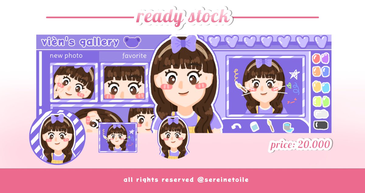 _carlmen's tweet image. any interaction would be appreciated 🍬

MINI GIVEAWAY❗

haiiii #zonauang
hari ini aku mau bagiin 4 layout ini buat 4 pipel. syarat cukup repost tweet ini + doain yang baik baik buat aku [dalam hati aja]. pemenang pertama bakal dapat layout no 1 dan seterusnya ! TERIMAKASI💖💖