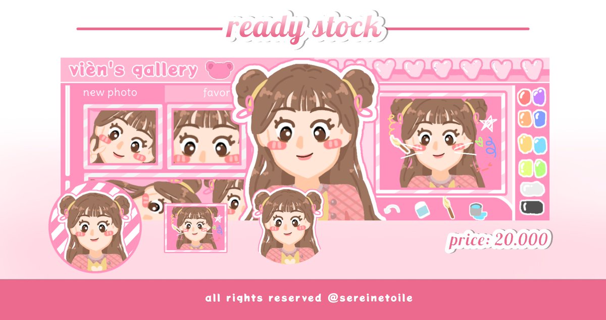 _carlmen's tweet image. any interaction would be appreciated 🍬

MINI GIVEAWAY❗

haiiii #zonauang
hari ini aku mau bagiin 4 layout ini buat 4 pipel. syarat cukup repost tweet ini + doain yang baik baik buat aku [dalam hati aja]. pemenang pertama bakal dapat layout no 1 dan seterusnya ! TERIMAKASI💖💖