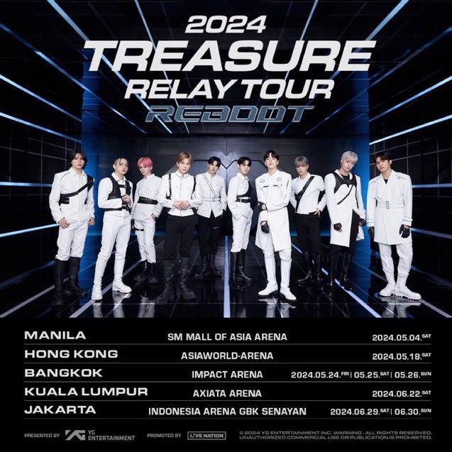 ทริป
#TREASURE_REBOOT_IN_KUALALUMPUR 🇲🇾
4999 มัดจำ 500 รวมค่าเดินทางใน KL  ที่พักพร้อมอาหารเช้า 3D2N บุฟเฟต์1มื้อ ผ่อนได้ทั้งบัตร/ทริป งวดสุดท้ายตอนเจอกันได้ค่า สนใจ dm ได้เลยนะคะ 💕
ไปเที่ยวมาเลกันค่า
#RELAY #REBOOT #REBOOTTOUR2024
#TREASURE #ตลาดนัดtreasure #ตลาดนัดเด็กสมบัติ