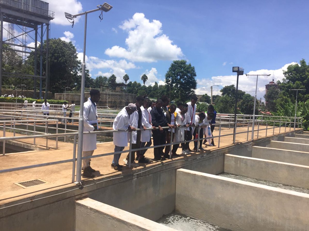 kewi_kenya's tweet photo. Kenya Water Institute Chiakariga Campus Final Year  Students Explore Water Treatment Process at Meru Water and Sewerage Company during their Academics Tour. 

 #AcademicTour 
#WaterTreatment https://t.co/B7tI4GJbUx
