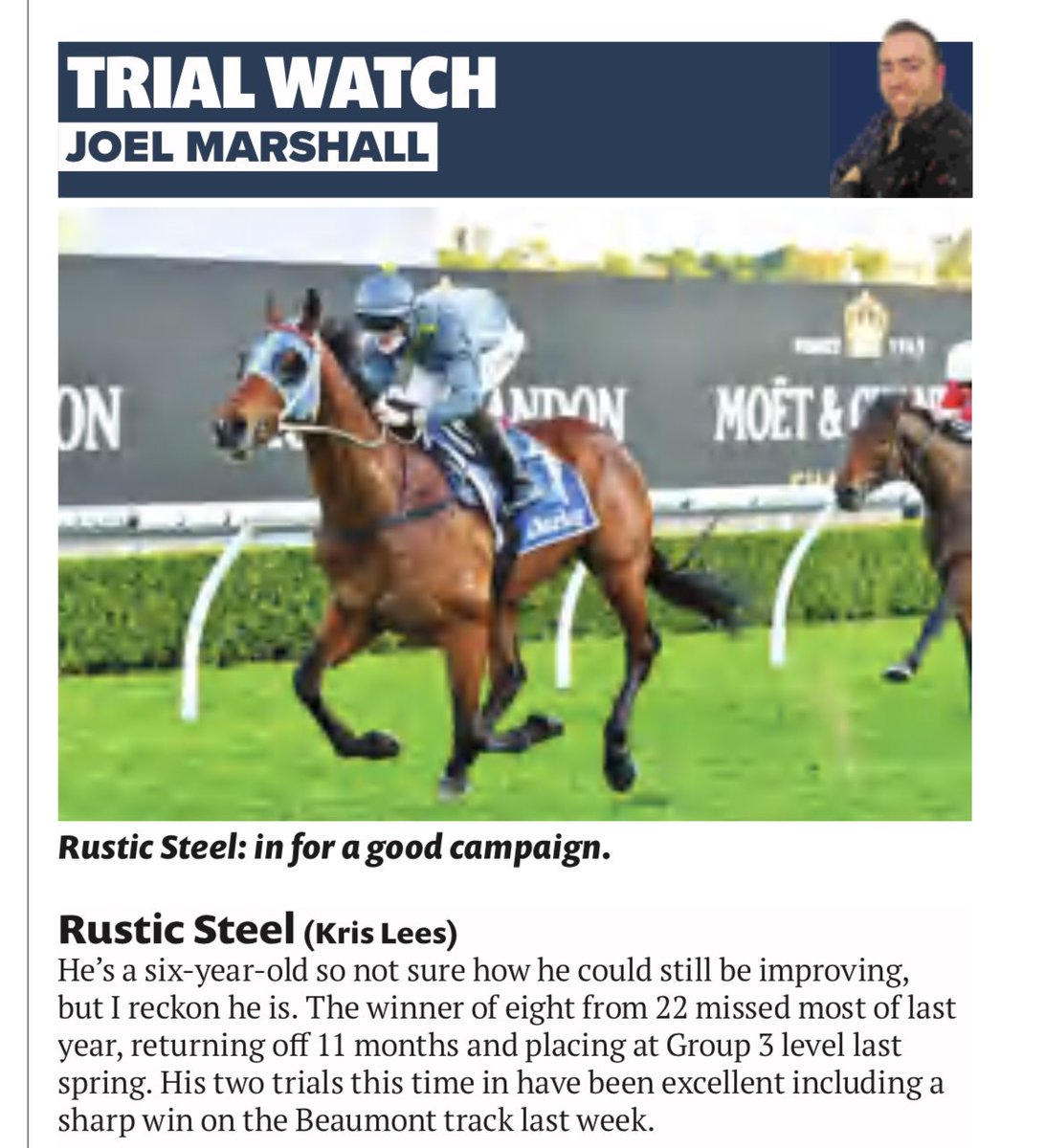 Great return from Rustic Steel…he may well be still improving! Good get at double figures for this week’s <a href="/Winning_Post/">Winning Post</a> trial watch ⬇️. Colleague @Gaurav__Khosla does a good job on the jumpouts/trials - be sure to catch his column in the paper next 3 weeks while I have a freshen