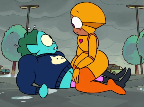 Boxbotsdaily's tweet photo. Day 67 Awkwardd... #shannon #rad #okko #okkoletsbeheroes https://t.co/tUIwvvIbc6