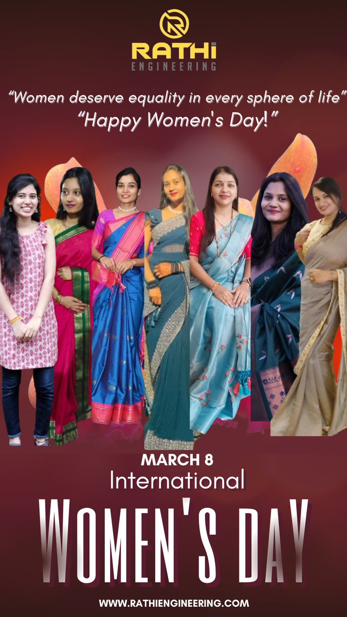 rathi_solutions's tweet photo. "Happy Women's Day!"

#InternationalWomensDay #WomenEmpowerment #GenderEquality #StrongWomen #RathiEngineeringSolutions https://t.co/OefgfVOplL