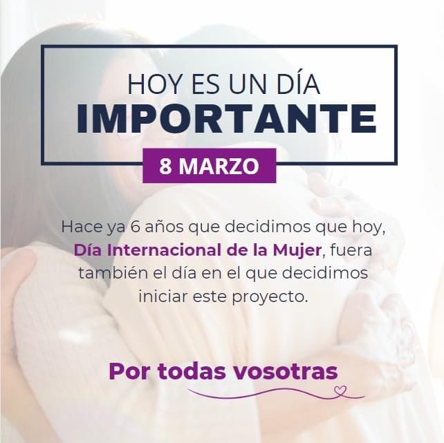 Hace ya 6 años que decidimos comenzar el proyecto PlanEIR, y qué mejor día para hacerlo que en este día de lucha y de reivindicación para todas las mujeres. 
Profesoras, alumnas, equipo... gracias a vosotras este proyecto es posible.

Estamos muy orgullosas de todas, compañeras