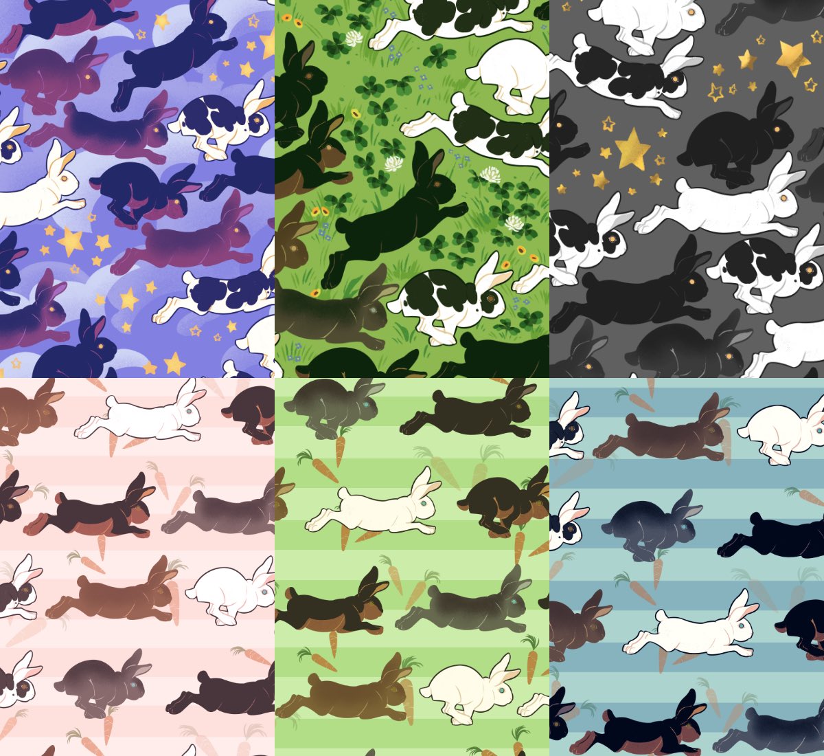 started working on a pattern earlier and then completely zoned out for a while in the pattern zone.  came out of it with more patterns than i even needed.

anyway.  bunny 🐰