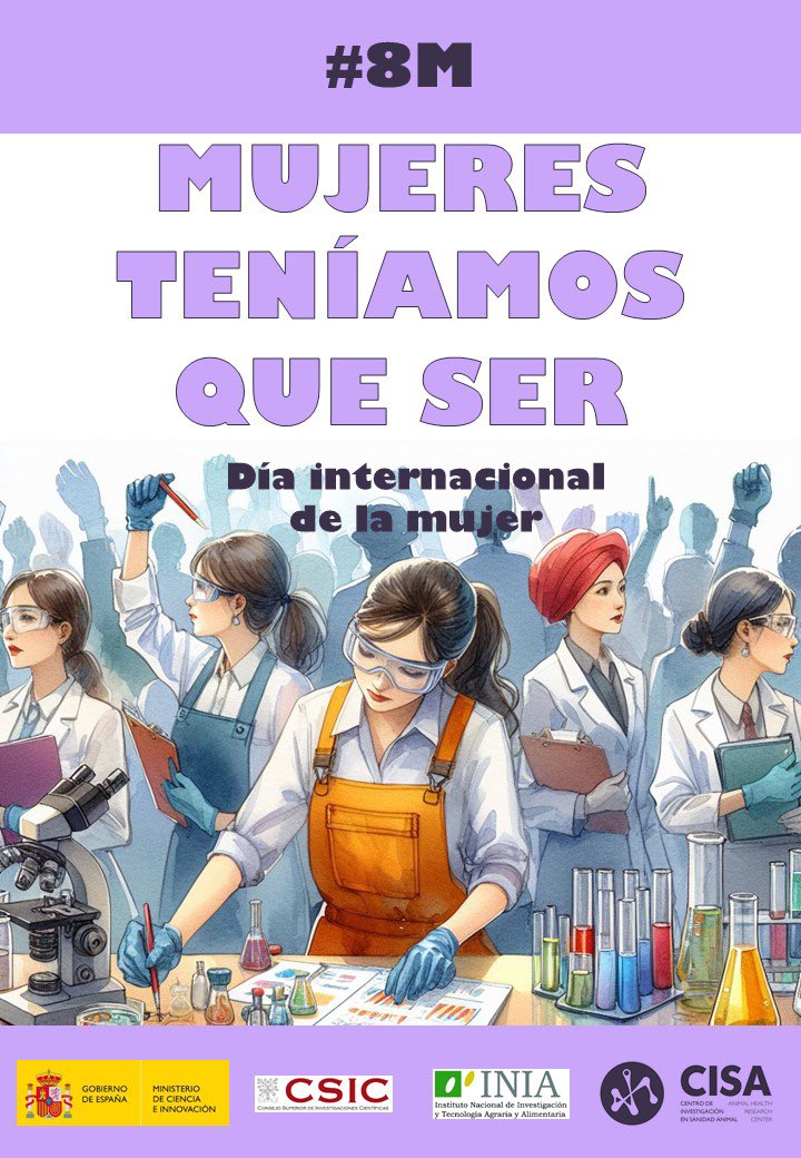 CISA_INIA_CSIC's tweet photo. Desde el Comité de Igualdad del CISA con motivo del #DIAINTERNACIONDELAMUJER lanzamos el lema #MUJERESTENIAMOSQUESER.  ¿Quién enfrenta más obstáculos en su camino, simplemente por ser quien es, y aun así sigue adelante? Evidentemente, mujer tenía que ser! #8M https://t.co/85SmXIrwvw