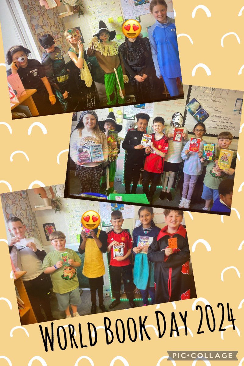Our Year 5 children looked fantastic yesterday in their outfits to celebrate #WorldBookDay 

<a href="/WorldBookDayUK/">World Book Day UK 📚</a> 

📚📚📚📚📚📚📚