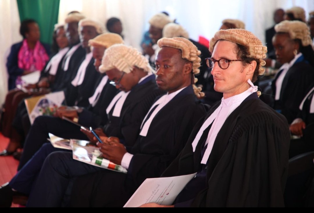 Admission of Advocates is underway at the Supreme Court grounds.