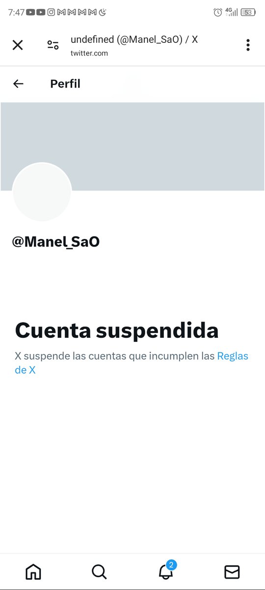 Rick_Sanchez137's tweet photo. Han suspendido la cuenta de @Manel_SaO .

Así se las gasta @Twitter https://t.co/GQOC2c84Jl