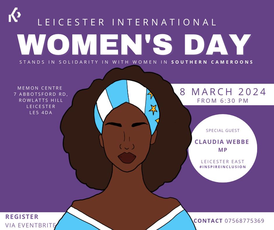 Sadly women across the world in the fell clutch of circumstance cannot celebrate this International Women's Day 2024. We stand in solidarity with women in war torn countries; Southern Cameroons, Congo, Somalia, Somaliland, Syria, Palestine, etc. including women in refugee camps.