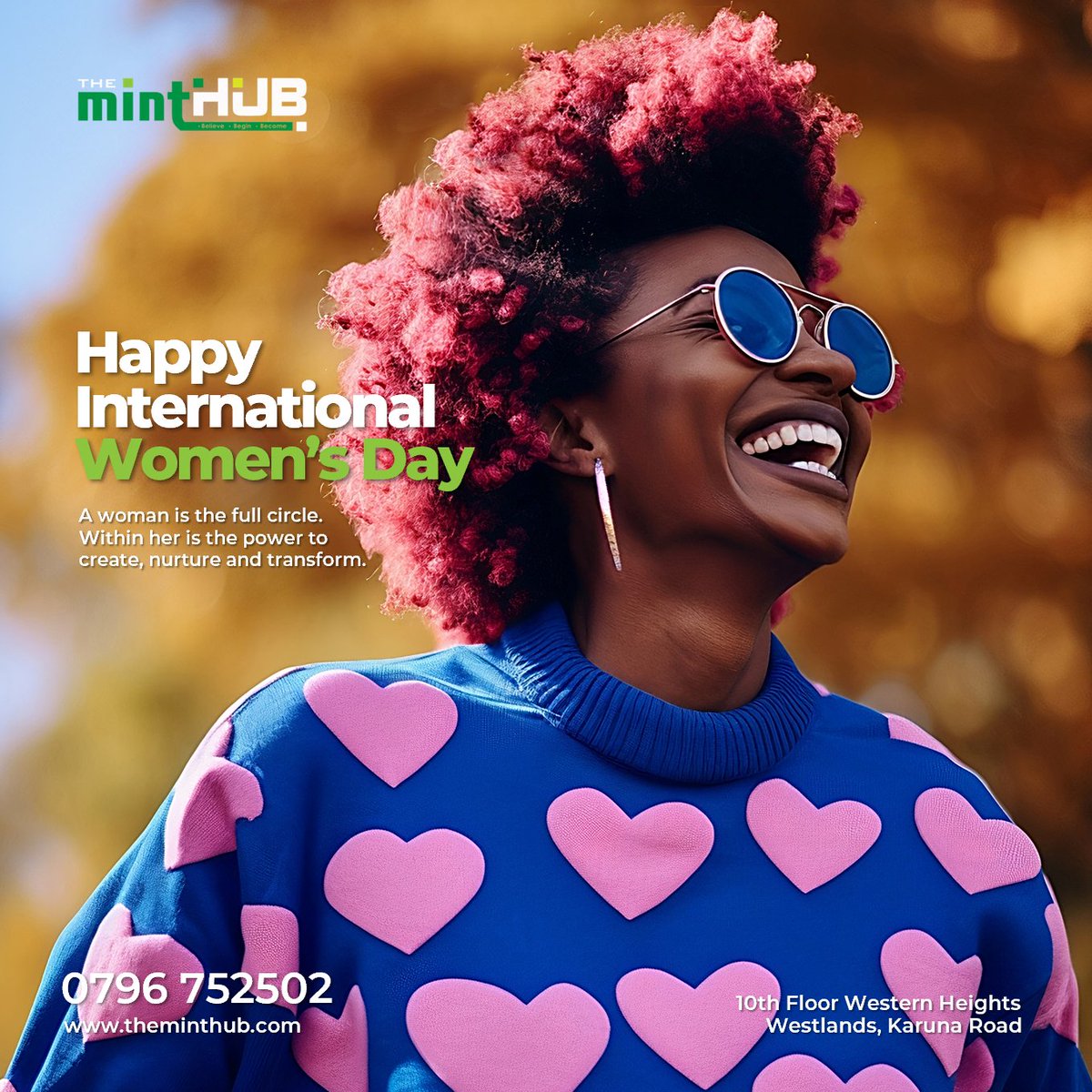 theminthub's tweet photo. Happy #InternationalWomensDay 💜 @theminthub, we celebrate the strength, determination, and resilience of #women 🙏🏾 Our inclusive and supportive #coworking environment empowers women to thrive in their professional endeavors 🚀 #InspireInclusion #WomensDay #IWD2024 https://t.co/FuGiITrUdn