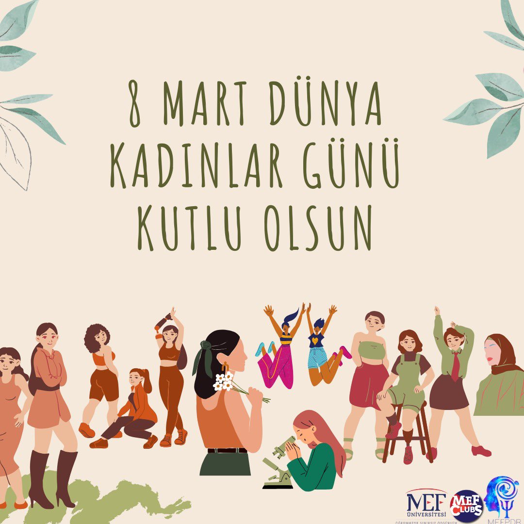 pdrmef's tweet photo. Dünya Kadınlar Günü, cinsiyet eşitliğini teşvik etmek ve bu amaçla çalışmak, daha iyi bir dünya için atılmış önemli bir adımdır. 

"Şuna inanmak gerekir ki dünyada gördüğümüz her şey kadının eseridir."
Mustafa Kemal Atatürk

8 Mart Dünya Kadınlar Günü Kutlu Olsun. https://t.co/jpNwVzEd6G