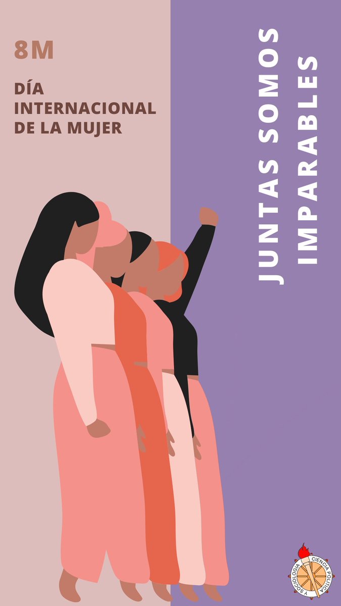 Desde nuestra Corporación celebramos el #8M, Día Internacional de la Mujer  reivindicando la igualdad de género.
#juntassomosimparables