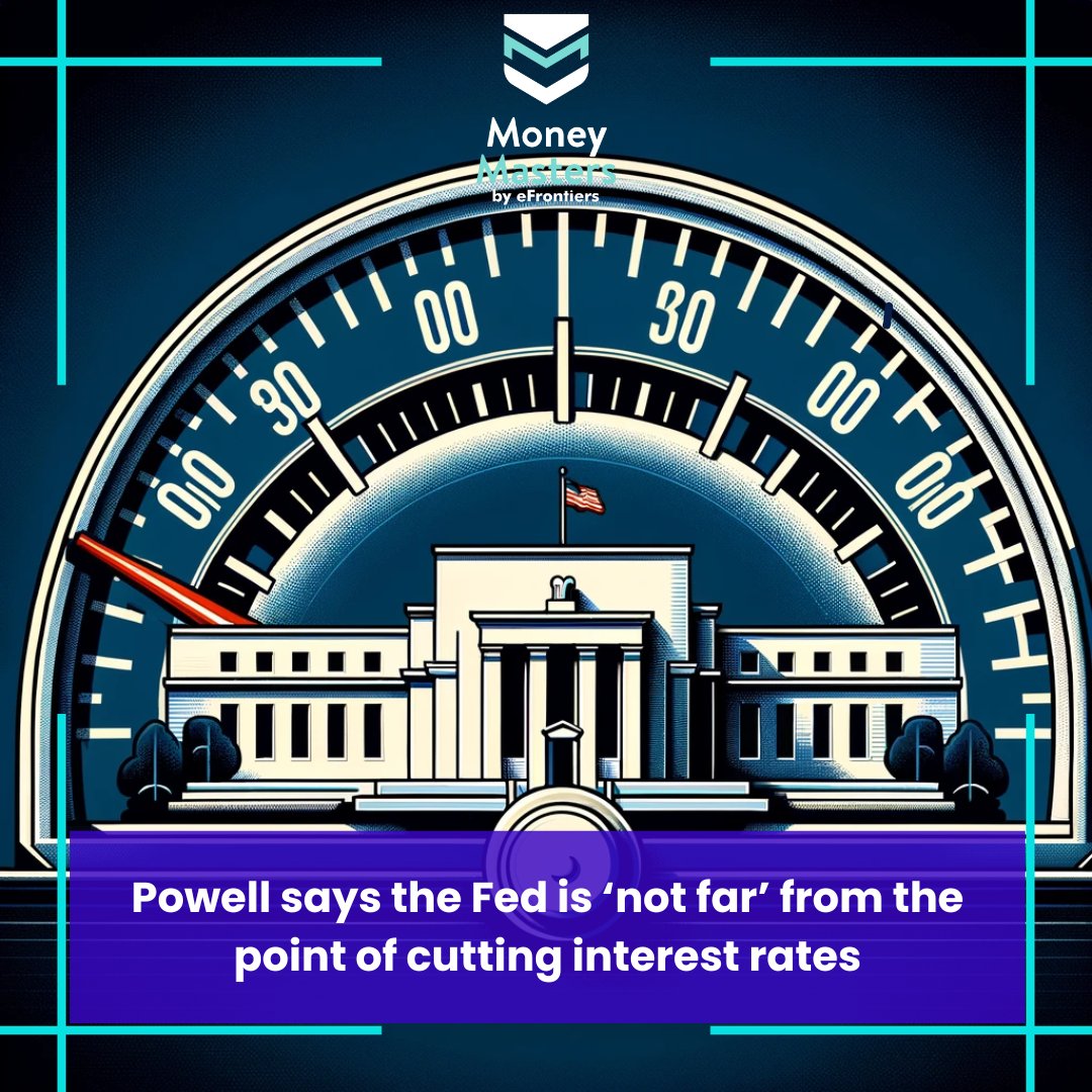 🚨 Fed Chair Powell signals we're nearing interest rate cuts, pending inflation stability 📊. As the economy inches closer to the 2% inflation target, a strategic shift in monetary policy looms.  #FederalReserve #MonetaryPolicy #EconomicOutlook #InflationGoals